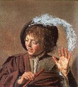 Singing Boy with a Flute Frans Hals